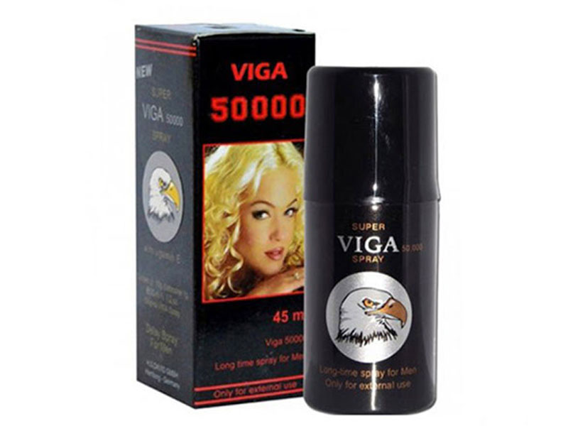 Super Viga 50000 là chai xịt cường dương của Đức