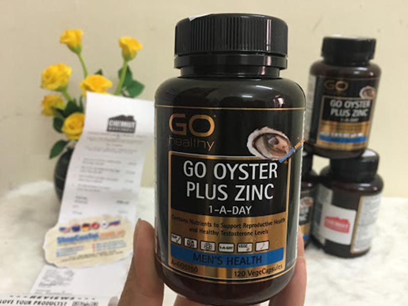 Viên uống tăng cường sinh lý nam của Úc Oyster Plus Zinc là sản phẩm được nhiều quý ông lựa chọn