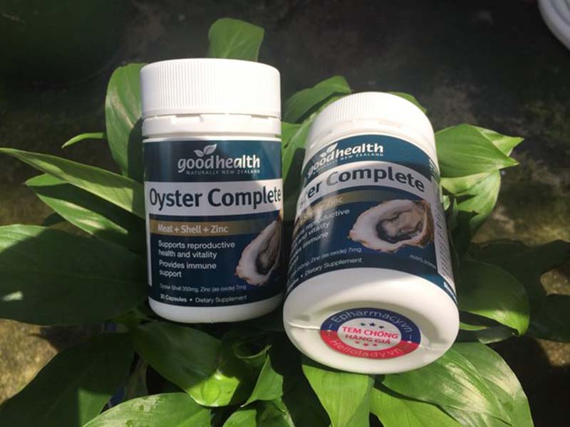 Tinh chất hàu Oyster Complete là sản phẩm chăm sóc sức khỏe sinh lý phái mạnh hiệu quả