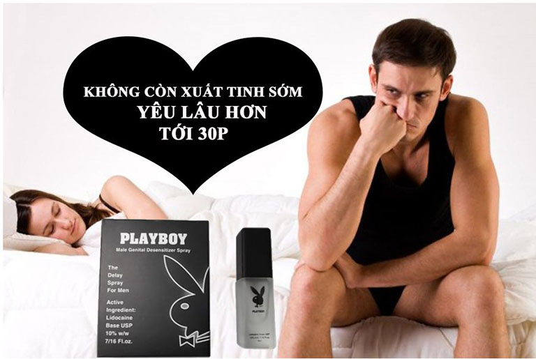 Xịt Playboy chống xuất tinh sớm