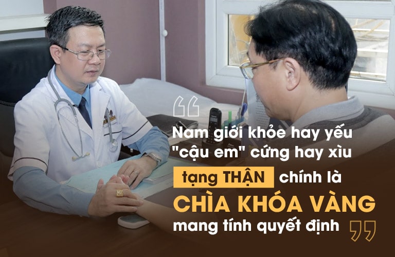 Tạng thận là chìa khóa quyết định sinh lý nam khỏe hay yếu